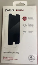 ZAGG Glass Elite Privacy Screen Protector iPhone SE (2nd/3rd Gen) & 8/7/6s/6