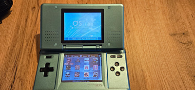 Gemoddeter Nintendo DS  Handheld-System blau