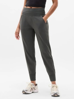 Athleta XSP PETITE Venice High Rise Jogger, Shadow Grey Casual Joggers Pants NEW