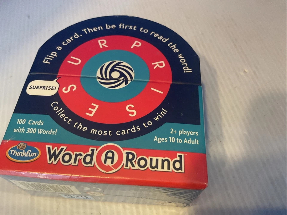 Thinkfun Word A Round Race To Unravel The Word, Fast-Paced Card Game New Sealed - Image 4 of 4