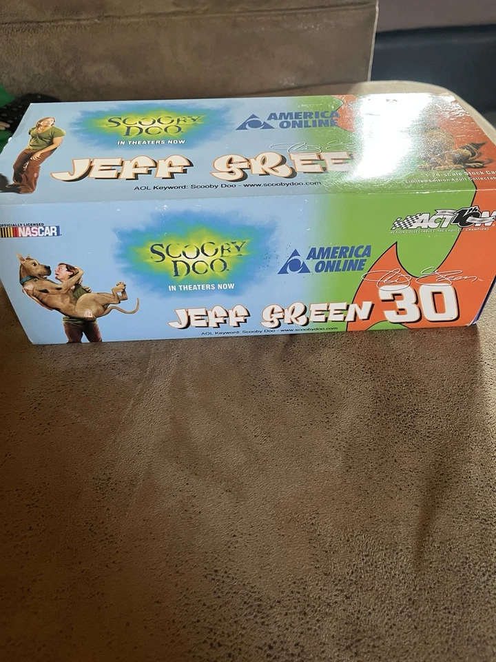 Coleccionables de acción Jeff Green Nascar Car Act10n Scooby Doo Foto 3 de 4