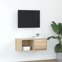 Tv-Schrank Sonoma-Eiche 60X31X25,5 Cm Holzwerkstoff