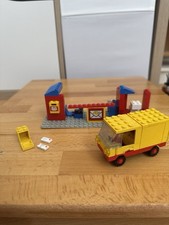 Lego Post 6263 aus den 80ern Nicht Komplett. Post Auto 6651 Nicht Komplett