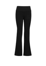 Adidas Vented Leggins Flare Legs Pants Girls Size XS 6/6X Black NEW