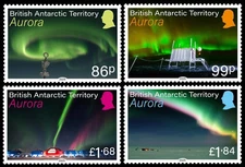 BRITISH ANTARCTIC TERRITORY BAT 2025 NATURE AURORA