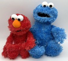 GUND Sesame Street Cookie Monster  Elmo Plush Toy Set