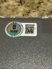 ARI LEHMAN JASON FRIDAY THE 13TH HORROR SIGNED NINTENDO NES GAME RARE BAS COA