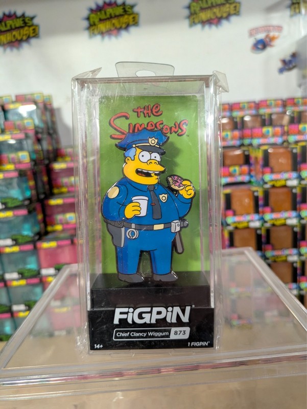 Figpin The Simpsons Chief Clancy Wiggum Pin #873 Brand New