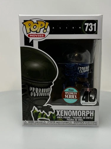 Funko POP! Movies Alien Xenomorph Blue Metallic #731 Vinyl Figure NOT MINT