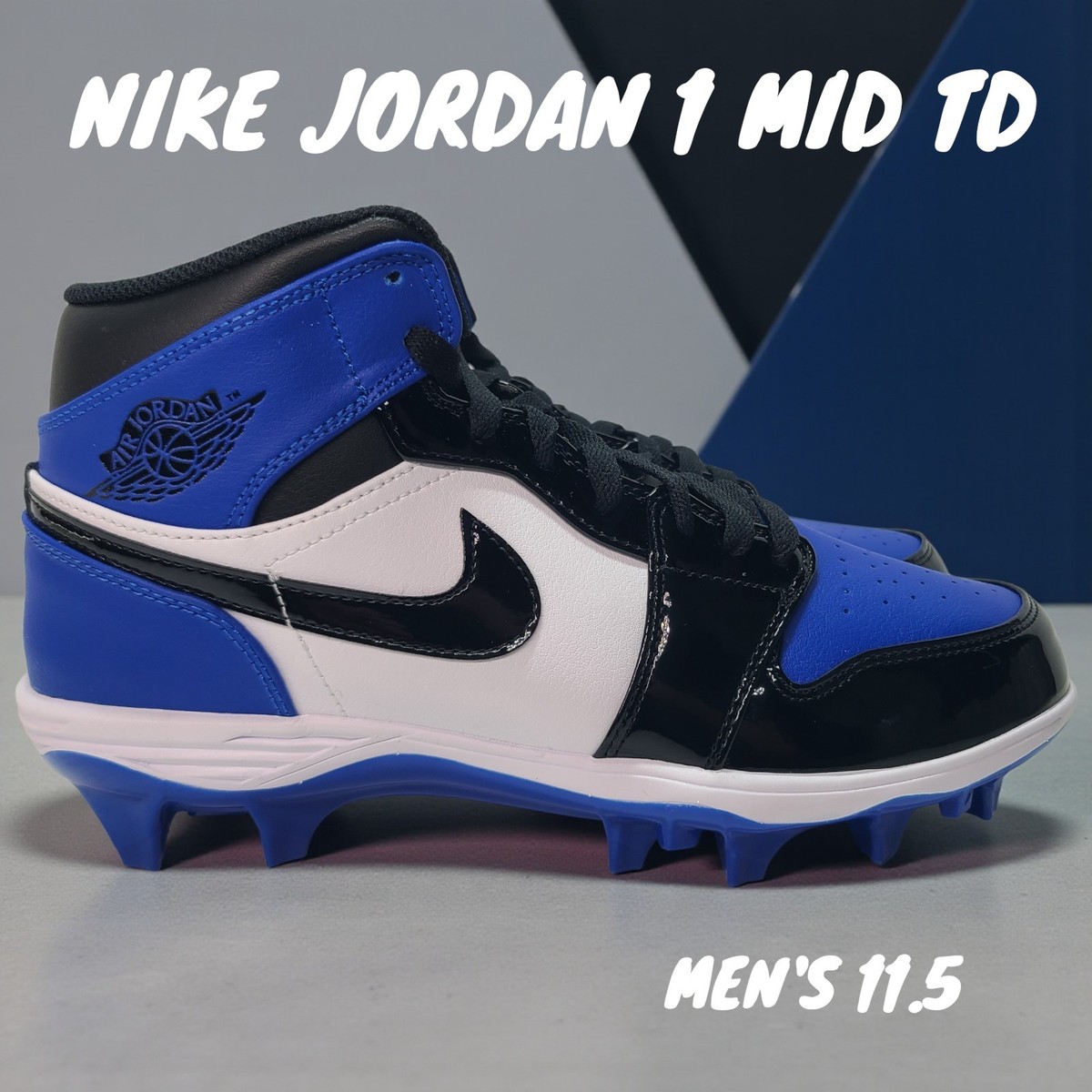 Air Jordan 1 Mid TD “Game Royal”
- Size 11.5 Men. air-jordan-1-mid-td-game-royal  main image 2