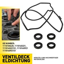 Dichtungssatz Zylinderkopfhaube f&uuml;r Mercedes-Benz W202 W124 S210 Sprinter VW LT