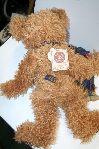 Boyds Bears T.J.'s Best Dressed Serie "Rusty & Scardycrow" #912642 14" perfekt - Bild 4 von 6
