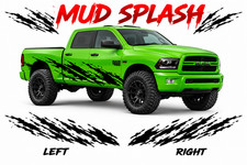 Mud Splash Vinyl Decals Stickers For Dodge Ram 1500 2500 3500 Truck Off Road Mud Splash Vinyl Decals Stickers For Dodge Ram 1500 2500 3500 Truck Off Road