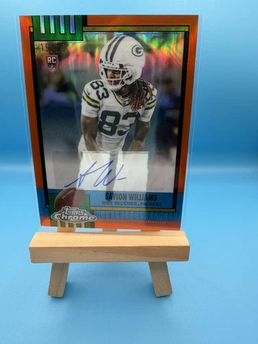 2025 Topps Chrome Savion Williams Orange Refractor (RAW)