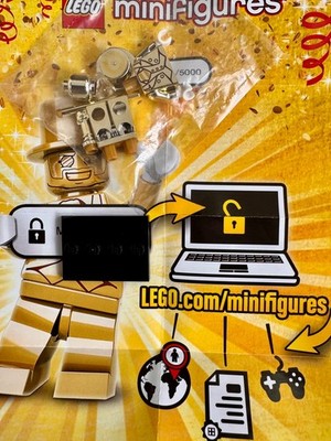 original lego minifigur mr gold Serie 10