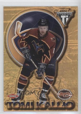 2000 Pacific Private Stock Titanium Draft Edition 661/1000 Tomi Kallio #103 0f8