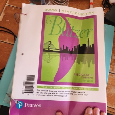Precalculus Essentials, Books a la Carte 5th Edition by Robert Blitzer 