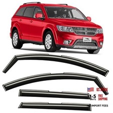 in-Channel Extra Durable Rain Guards for Dodge Journey 2009 For Journey 09-20