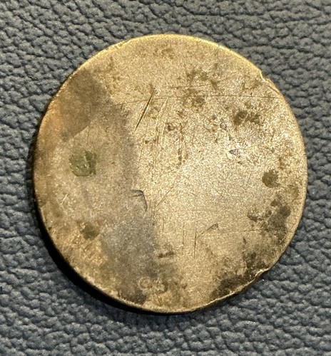 Capped Bust Dime Worn Date - Silver Dime - Rare - Barely Legible!!