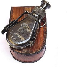 Nautical Columbus Small Single Brass Marine Vintage Binocular R  J Beck London