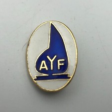 AYF Lapel Pin Armenian Youth Federation Vintage Education Cause Social Athletic