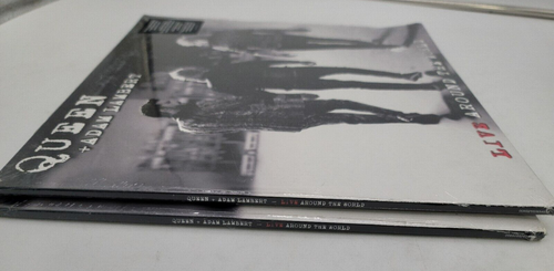 NEW JACKET WEAR READ Queen, Adam Lambert - Live Around The World (Double Vinyl) - Picture 14 of 16