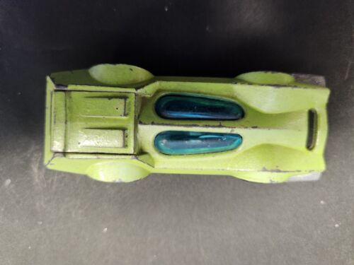 HOT WHEELS Redline 1970 Bugeye LIME GREEN Dark Interior Tinted Windows USA - Picture 2 of 6