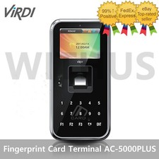 Virdi AC-5000 PLUS IP65 Fingerprint Card Terminal 125KHz EM Card - Tracking