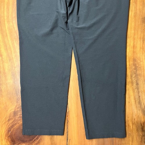 Eileen Fisher Women's Pants 2X Knit Viscose Nylon Pull on Plus Gray Career KK13 - Picture 6 of 7