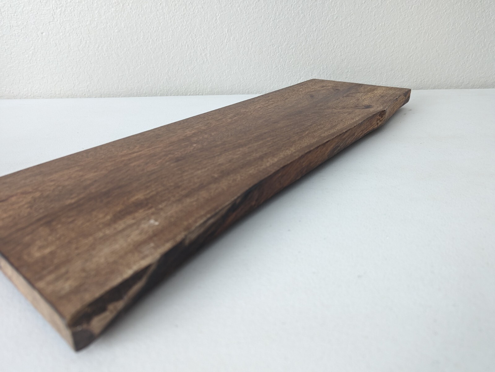 Live Edge Slab Wood Shelf Plank 24" x 8" x 7/8" Ready to Install