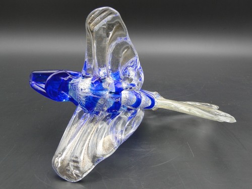 Murano Figur Glas Italien Gino Genedese? Fisch Glasaufschmelzungen Design um1960 - Picture 10 of 10