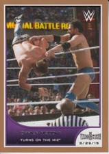 Damien Mizdow 2016 Topps Road To Wrestlemania Bronze Card #7