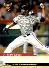 2016 El Paso Chihuahuas Choice #8 Frank Garces Dominican Republic Baseball Card