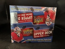 2015-16 Upper Deck Series 1 Hockey Factory Sealed Retail Box