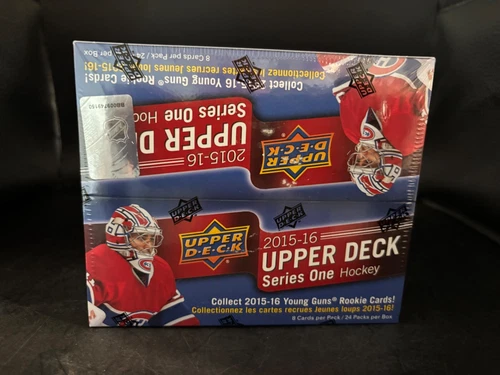 2015-16 Upper Deck Series 1 Hockey Factory Sealed Retail Box