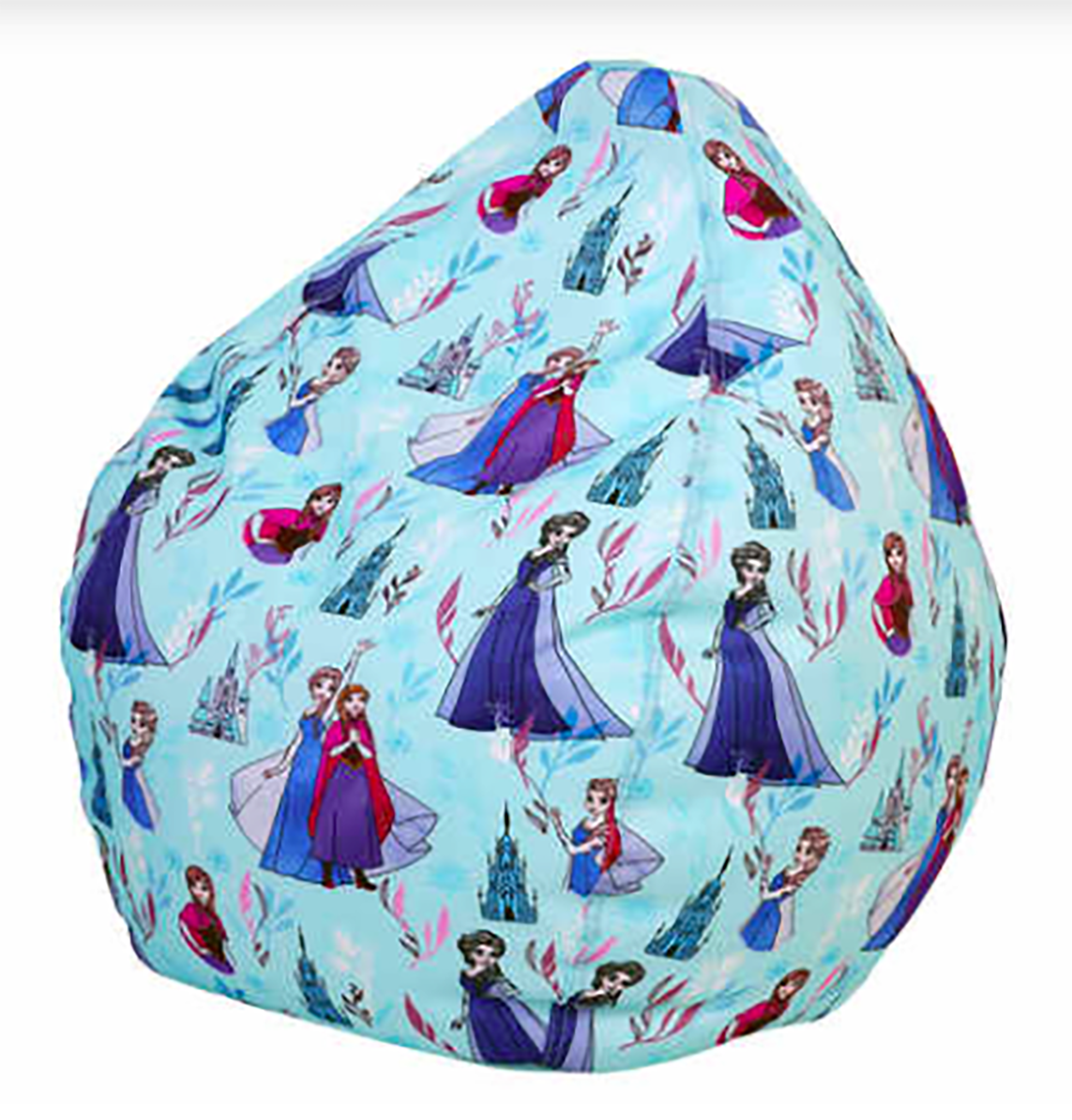 Frozen Kids print Bean Bag Children 3+ years relax lounge movie tv Anna &  Elsa | eBay
