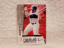 RARE Adrian Gonzalez 2005 Upper Deck SP Auto'd 10/15 Card, Texas Rangers, MINT!!