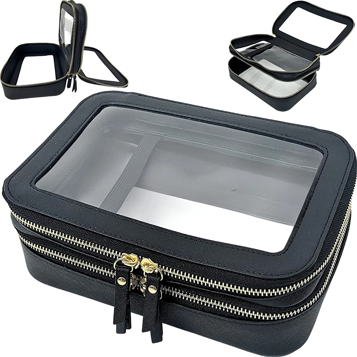 Clear Makeup Bag Organizer Make up Bag Cosmetic Bag Toiletry Bag