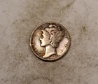 1931-S Mercury Dime * Fine/VF Toned * Better Date * XD733