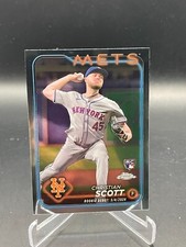 2024 Topps Chrome Update #USC110 Christian Scott RC - New York Mets