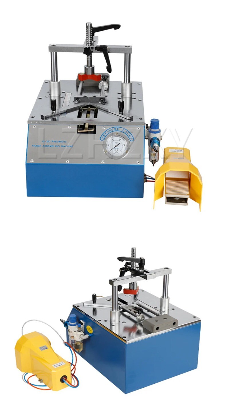 5211 BenchTop Type Picture Frame Underpinner 0.60.8 MPa Nail Angle Machine eBay