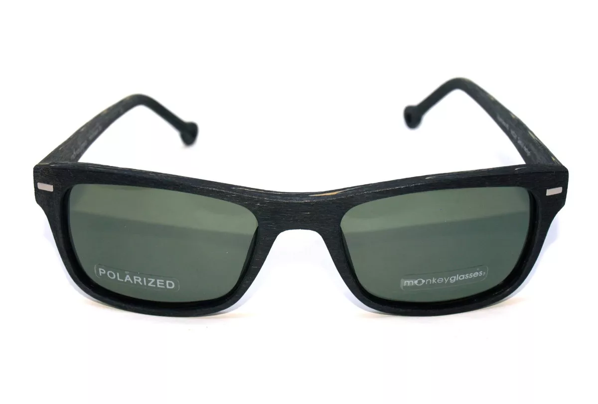 Monkeyglasses Wood collection Ingemann Occhiali da sole nero 50