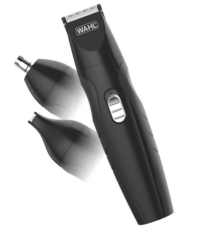Wahl 9685-200 All In One Rechargeable Trimmer Groomer for Beard Nose Ear  Face