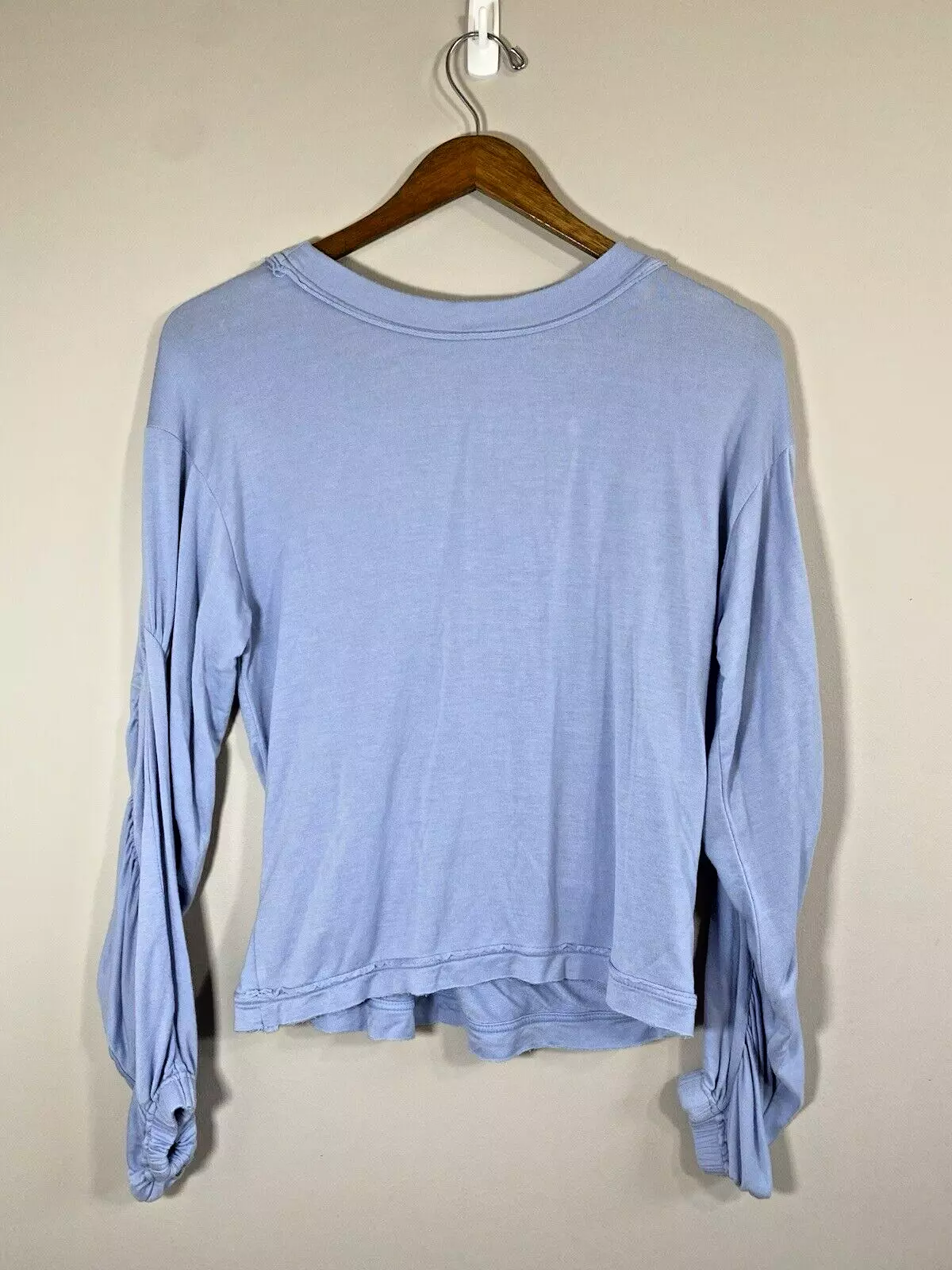 free-people-movement wrap soft stretch long sleeve shirt