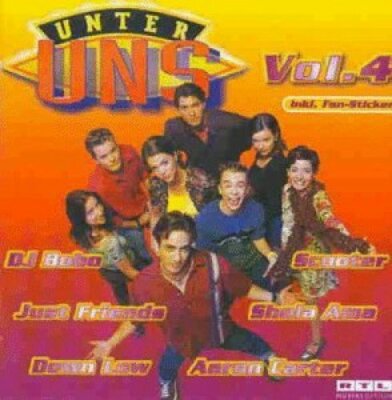Unter Uns 4 (1997) DJ Bobo, Scooter, Just Friends, Aaron Carter..  [CD]