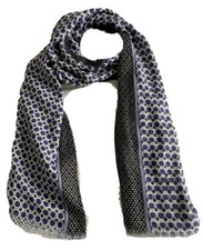 2 Chic Women Scarf Over Sized Purple Black White Shawl Wrap Beach Cover Up New