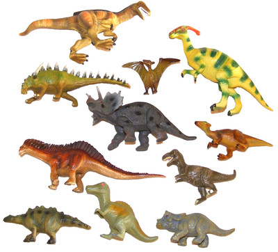Dinosaurier Figuren ansehen ! Modelle 11 weich Plastik Figuren Procon ua Marken