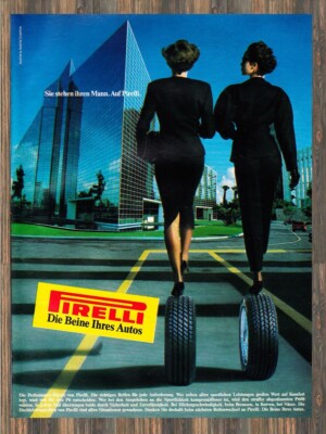 Pirelli Reifen - Reklame Werbeanzeige Original-Werbung 1987 (7)