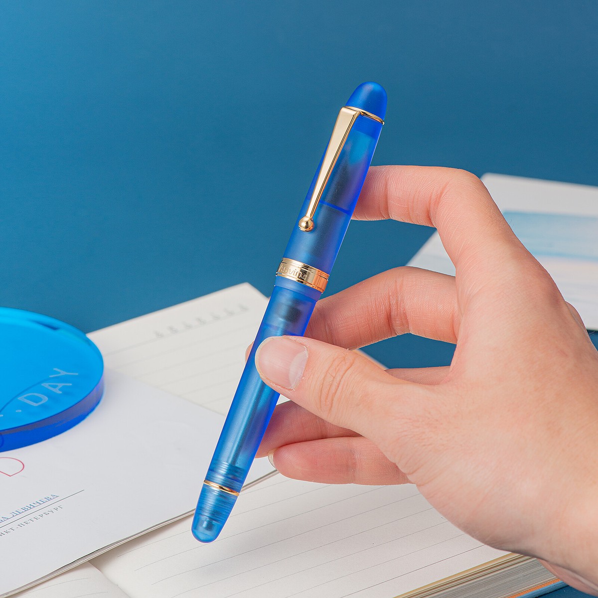 Penna Stilografica Asvine V126 - Riempimento Sottovuoto, Extra Fine - Foto 3