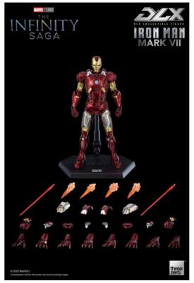 INFINITY SAGA アイアンマンMark7 & ブラックパンサーセット マーベル・スタジオ: インフィニティ・サーガDLX アイアンマン